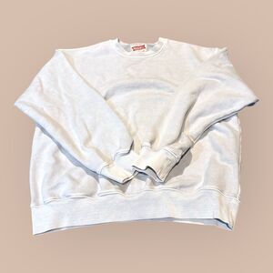 Madewell Sweatshirt Mens Small Blue The McCarren Midweight Long Sleeve Crew Neck